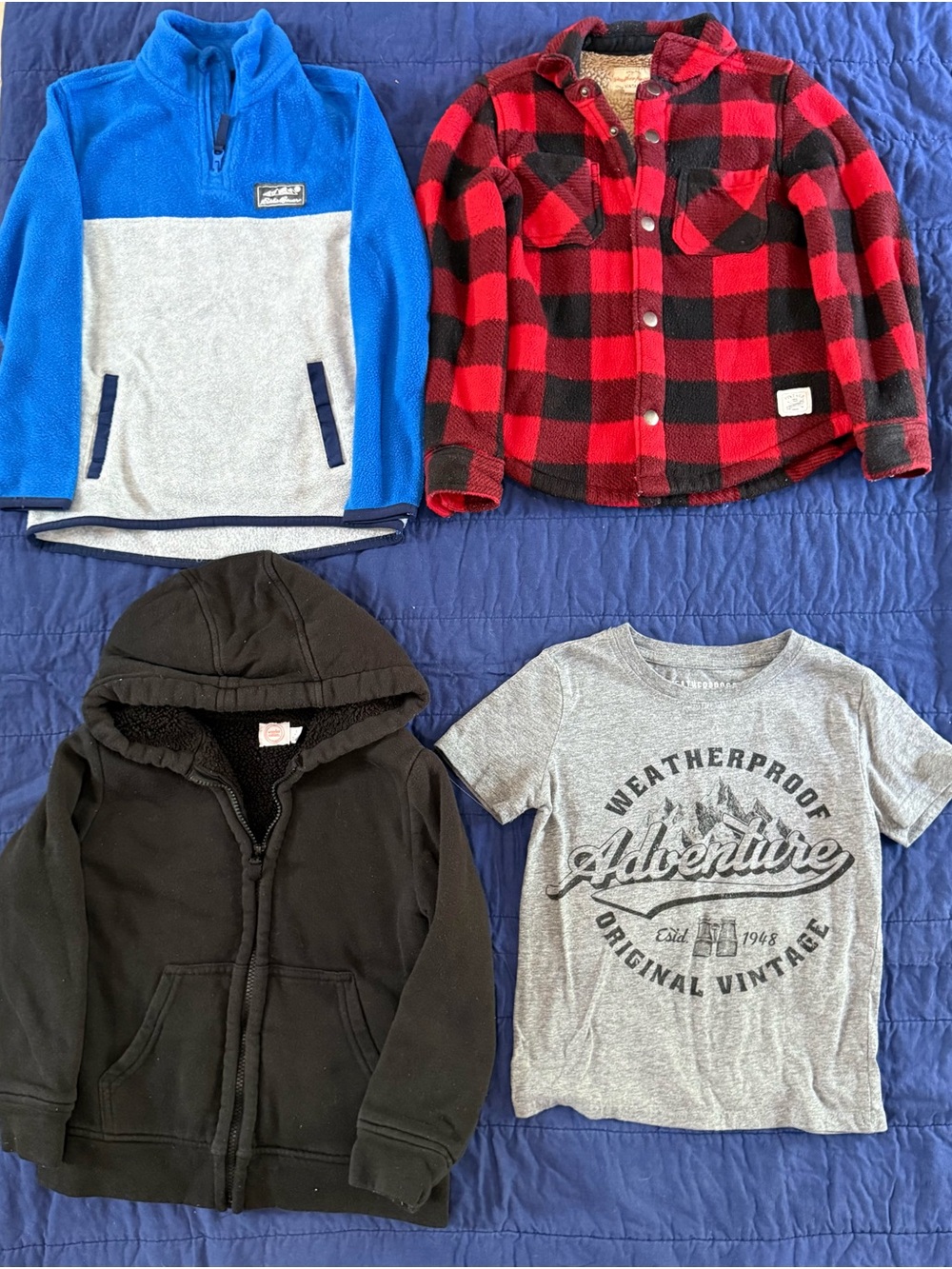Boys Fleece Jacket Lot, size 6